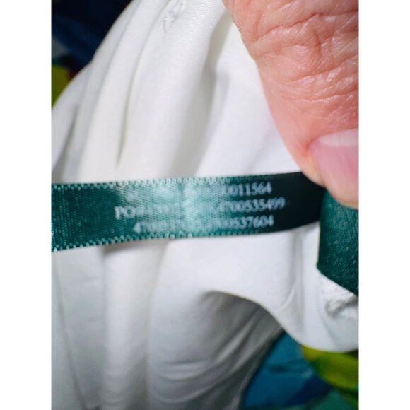 Lauren Ralph Lauren Pleated Halter Dress Abstract Multicolor Retro Party Size 12 - Picture 9 of 10